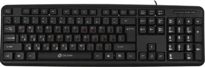 Клавиатура Oklick 90MV2 проводная, USB Type-A, чёрный