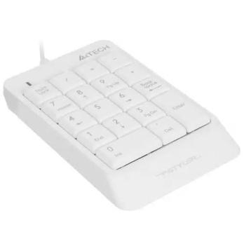 Числовой блок проводной A4Tech Fstyler FK13P, USB, белый