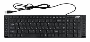 Клавиатура проводная Acer OKW010 ZL.KBDEE.002, USB, черный