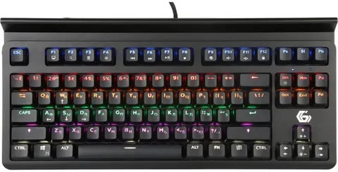 Клавиатура проводная Gembird KB-G520L, USB, черный