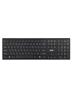 Клавиатура беспроводная Acer OKR020, USB, Радиоканал, черный