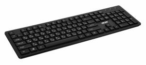 Клавиатура проводная Acer OKW020, USB, черный