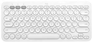 Клавиатура беспроводная Logitech K380, Bluetooth, белый
