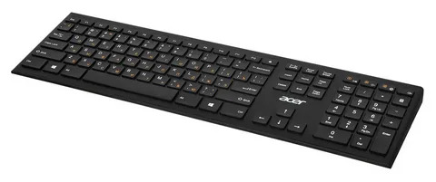 Клавиатура беспроводная Acer OKR010, USB, Радиоканал, черный
