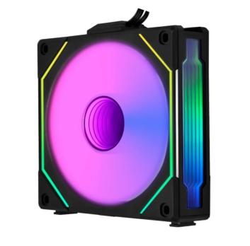 Вентилятор для корпуса Lian-Li Uni Fan SL-INF Wireless 120 Reverse ARGB 120х122.1x28 черный 4-pin 32.2дБ (G99.12RSLIN1W1B.R0) Ret