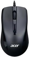 Мышь проводная Acer OMW136 черный, 1200 dpi, USB, кнопки - 3