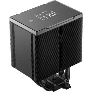 Кулер для процессора DEEPCOOL AK500 G2 DIGITAL NYX LGA1851/1700/1200/115X/AM5/AM4 (9шт/кор, TDP 240W, PWM, Fan 120мм, 5 тепл. Трубок, Copper Base, черный) RET (R-AK500G2-BKNNMN-GJD-1)