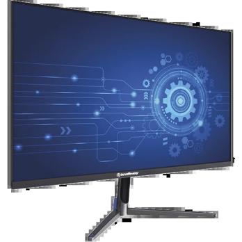 Монитор 27" Kraftway KraftView KV-470 IPS 1920x1080, 60 Гц, 5 мс, 16:9, 250 кд/м², VGA, HDMI, DP, 3.5 Jack, динамики, HDR10, FreeSync, черный, в реестре Минпромторга