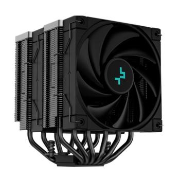 Кулер для процессора DEEPCOOL AK620 черный, 120 мм, алюминий/медь, 1850 об/мин, 28 дБ, 4 pin, 260 Вт, 162 мм