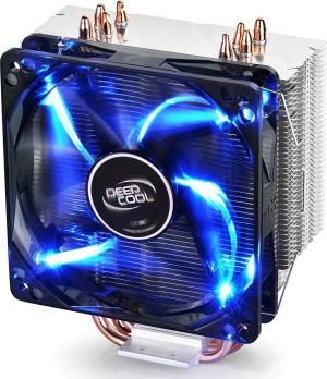 Кулер Deepcool GAMMAXX 400 BLUE BASIC серебристый 120мм алюминий+медь 1500rpm 30db 4-pin 130W 154мм