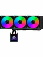 Система жидкостного охлаждения Lian-Li HydroShift LCD 360S Soc-AM5/AM4/1700 черный 4-pin 29.8dB Al+Cu LCD 330W Ret (G89.GHSLCD36SB.R0)