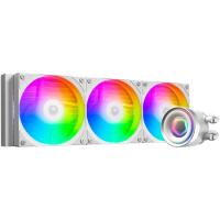 Система жидкостного охлаждения ID-Cooling FX360 Inf ARGb белый 120мм алюминий+медь 2000rpm 27.2db 4-pin 350W