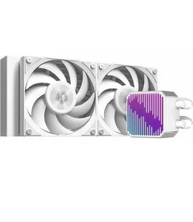 Система жидкостного охлаждения ID-Cooling DX240 Max белый 120мм алюминий+медь 2150rpm 32.5db 4-pin 300W