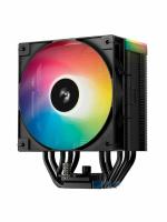 Кулер для процессора DEEPCOOL AG500 BK ARGb V2 черный 120мм алюминий+медь 1900rpm 29.4db 40pin 240W 160мм
