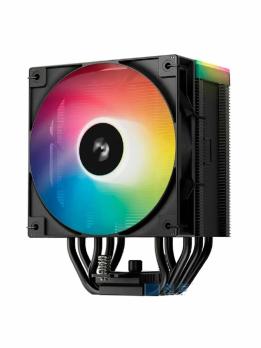 Кулер для процессора DEEPCOOL AG500 BK ARGb V2 черный 120мм алюминий+медь 1900rpm 29.4db 40pin 240W 160мм