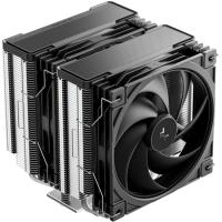 Кулер для процессора DEEPCOOL AG620 G2 LGA1954/1851/1700/AM5/AM4 (9шт/кор, TDP 270W, PWM, DUAL Black Fan 120mm, 6 тепл. трубок, черный) RET