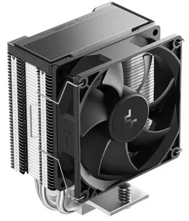 Кулер для процессора Deepcool AG300 G2 Soc-AM5/AM4/1200/1700/1851 серебристый/черный 4-pin 18-31dB Al+Cu 150W 350gr Ret (R-AG300-BKAMMG2)
