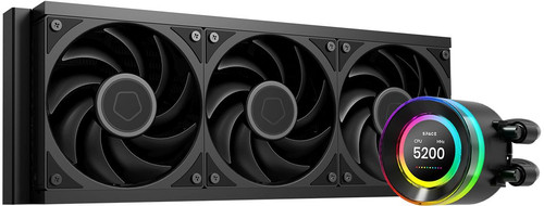 Система водяного охлаждения ID-Cooling SL360 V2 ARGB черный, алюминий/медь, 2500 об/мин, 31 дБ, 4 pin, 350 Вт