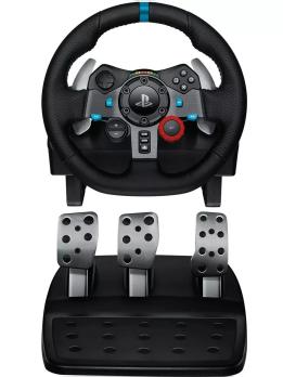 Руль Logitech G923 Steering Wheel - USB (PS4 and PC)