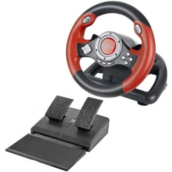 Игровой руль Defender CHALLENGE MINI Руль+ педали, 10кн., 200мм.,USB