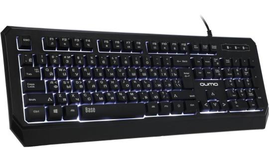 Клавиатура Qumo Office Base K59 проводная, USB Type-A, чёрный