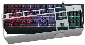 Клавиатура Qumo Twins K68 проводная, USB Type-A, чёрный