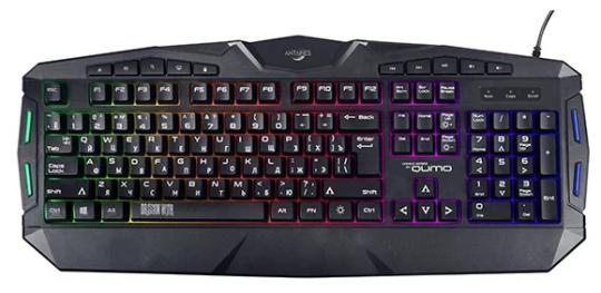 Клавиатура Qumo Antares K60 проводная, USB Type-A, чёрный