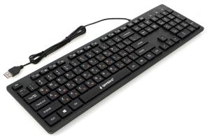 Клавиатура проводная Gembird KB-8360U, USB, черный