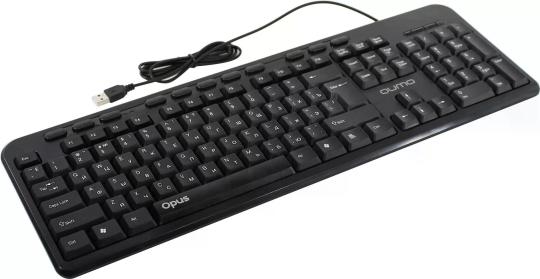 Клавиатура Qumo Opus K64 проводная, USB Type-A, чёрный