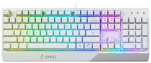 Клавиатура MSI Vigor GK30 проводная, USB Type-A, белый