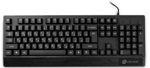 Клавиатура Oklick 125M проводная, USB Type-A, чёрный