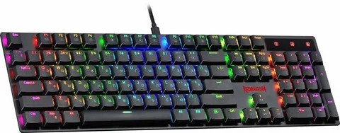 Клавиатура проводная Redragon Apas, USB, черный