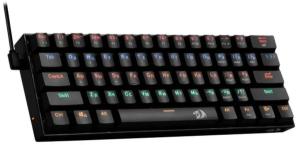 Клавиатура проводная Defender Redragon Lakshmi, USB, черный