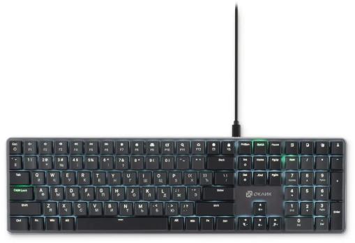 Клавиатура Oklick K953X проводная, USB Type-A, чёрный