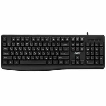 Клавиатура проводная Acer OKW301 (ZL.KBDCC.01A), USB, черный