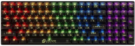 Клавиатура Oklick 915GK проводная, USB Type-A, чёрный