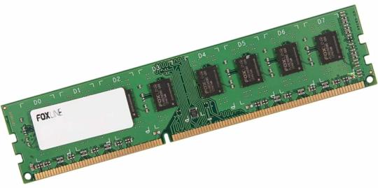 Оперативная память Foxline, DDR3L, 4GB (1x4 GB), 1600 MHz, CL11
