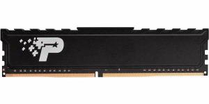Оперативная память Patriot Signature, DDR4, 16GB (2x8 GB), 2666 MHz, CL17, DIMM