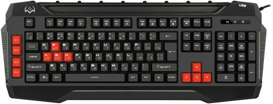 Клавиатура Sven KB-G8800 проводная, USB Type-A, чёрный