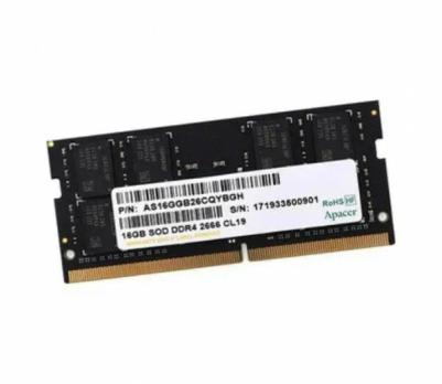 Оперативная память Apacer, DDR4, 16GB (1x16GB), 2666MHz, CL19, DIMM