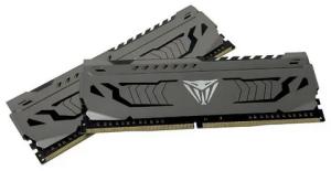 Оперативная память Patriot Viper Steel, DDR4, 32GB (2x16 GB), 3200 MHz, CL16, DIMM, радиатор, черный