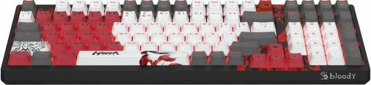 Клавиатура A4Tech Bloody S98 Naraka BLMS Plus проводная, USB Type-A, чёрный/красный