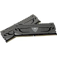 Оперативная память Patriot Viper Steel, DDR4, 32GB (1x32 GB), 3200 MHz, CL16, DIMM, радиатор, черный