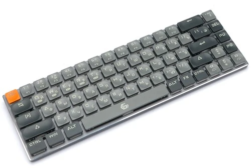 Клавиатура беспроводная Gembird KBW-7 Bluetooth, USB серая
