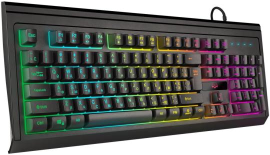 Клавиатура Sven KB-G8400 проводная, USB Type-A, чёрный