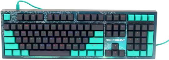 Клавиатура Raskat KM002 UV проводная, USB Type-A, зелёный (UV)