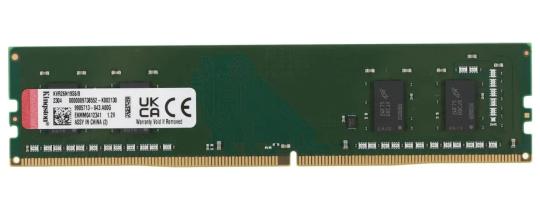 Оперативная память Kingston ValueRAM, DDR4, 8GB (1x8GB), 3200MHz, CL22, DIMM