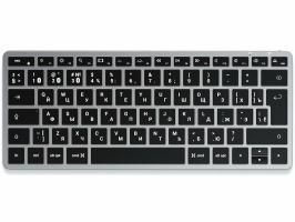 Клавиатура Satechi Slim X1 беспроводная, Bluetooth, серебристый
