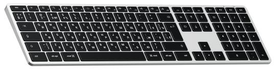 Клавиатура Satechi Slim X3 беспроводная, Bluetooth, серый