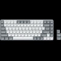 Клавиатура Satechi SM1 Slim Light гибридная, USB Type-A, Bluetooth, радиоканал, белый
